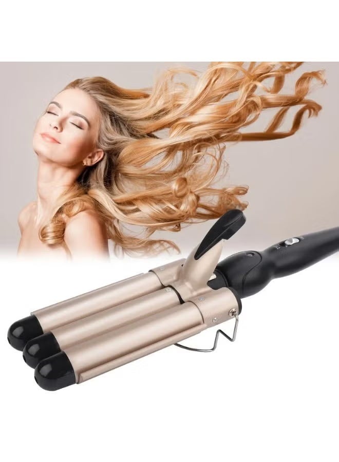 كرونير أداة تجعيد وتصفيف الشعر الاحترافية موديل سي آر - 2021، مقاس 22 ملم لتجعيد مثالي وتصفيف ثابت - Image 3